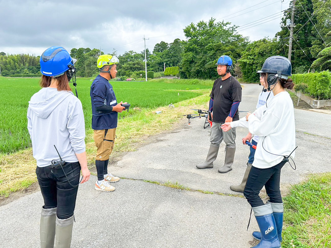 千葉県にて農業用ドローン認定講習を実施いたしました！  画像